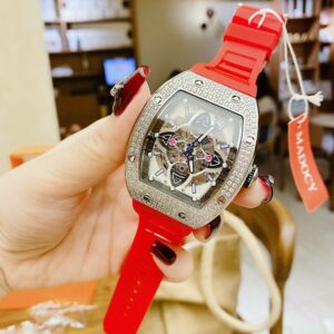 Đồng Hồ Madocy Nam M88169 Silver Red Máy Automatic 41mm